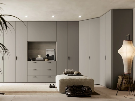 Armadio angolare Liscia Pratico Battente 03 di SantaLucia