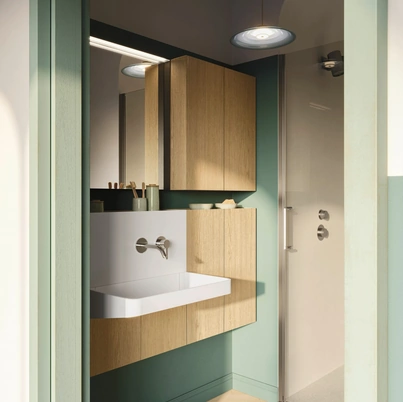 Mobile da Bagno salvaspazio Over 07 in Rovere di Arbi
