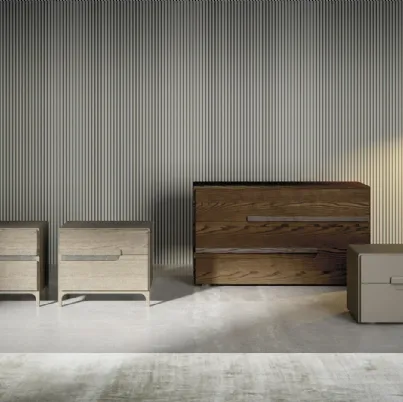 Gruppo Notte in legno Ariel Plus di Mobilgam