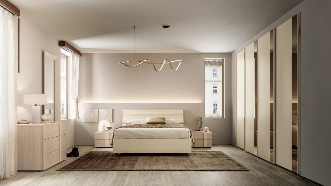 Letto con testiera Baya di SantaLucia