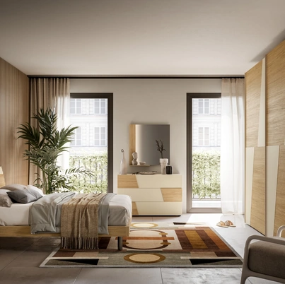 Letto matrimoniale Berg di SantaLucia