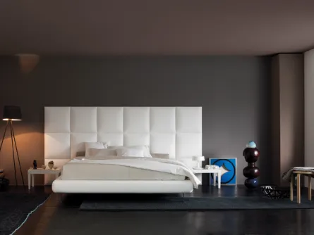 Letto testiera boiserie Class di Valmori