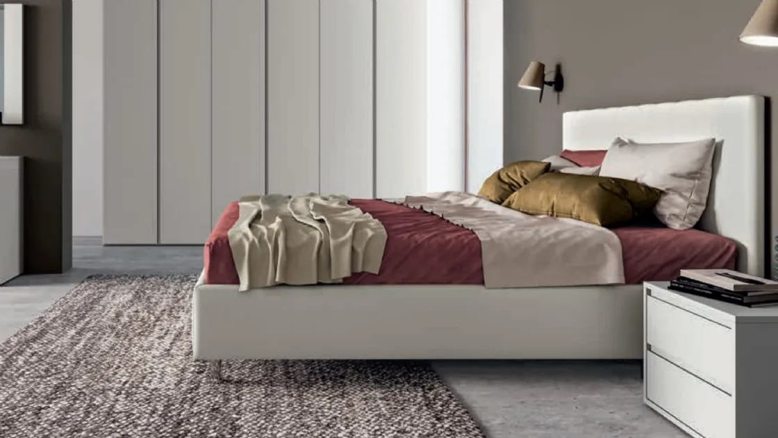 Letto con testiera Cupido di SantaLucia