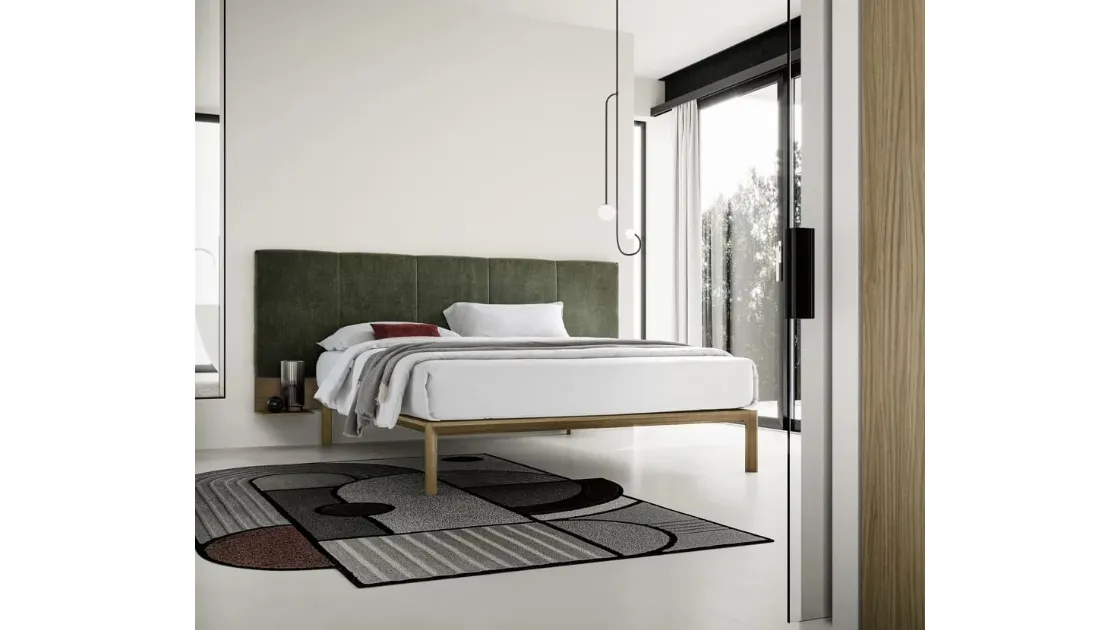 Letto moderno Zefiro di SantaLucia