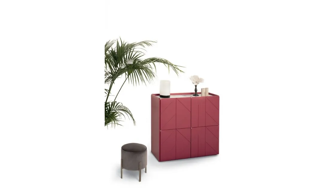 Madia Pica Legno Laccato Decorato 5 di Bontempi