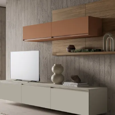 Parete Attrezzata moderna GS202 di SantaLucia