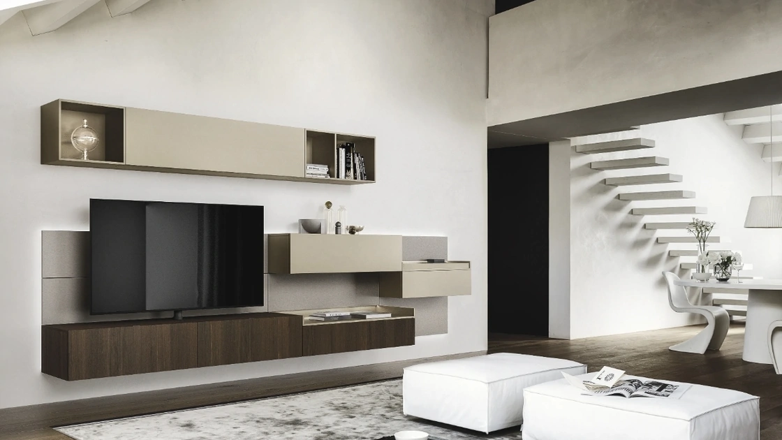 Parete Attrezzata Lampo 016 di Sangiacomo