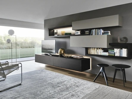 Parete Attrezzata Lampo 046 di Sangiacomo