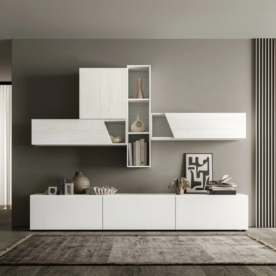 Parete Attrezzata Pratico PTG425 di SantaLucia