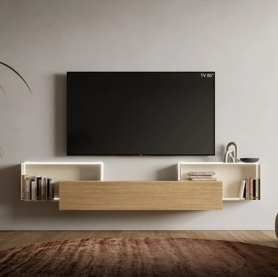 Parete Attrezzata Pratico PTG435 di SantaLucia