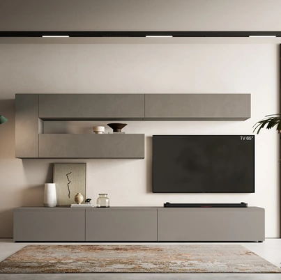 Parete Attrezzata Pratico PTG448 di SantaLucia