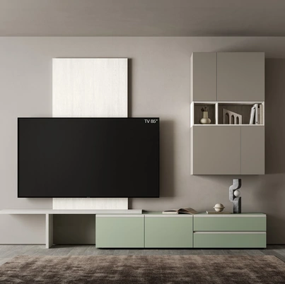 Parete Attrezzata Pratico PTG451 di SantaLucia