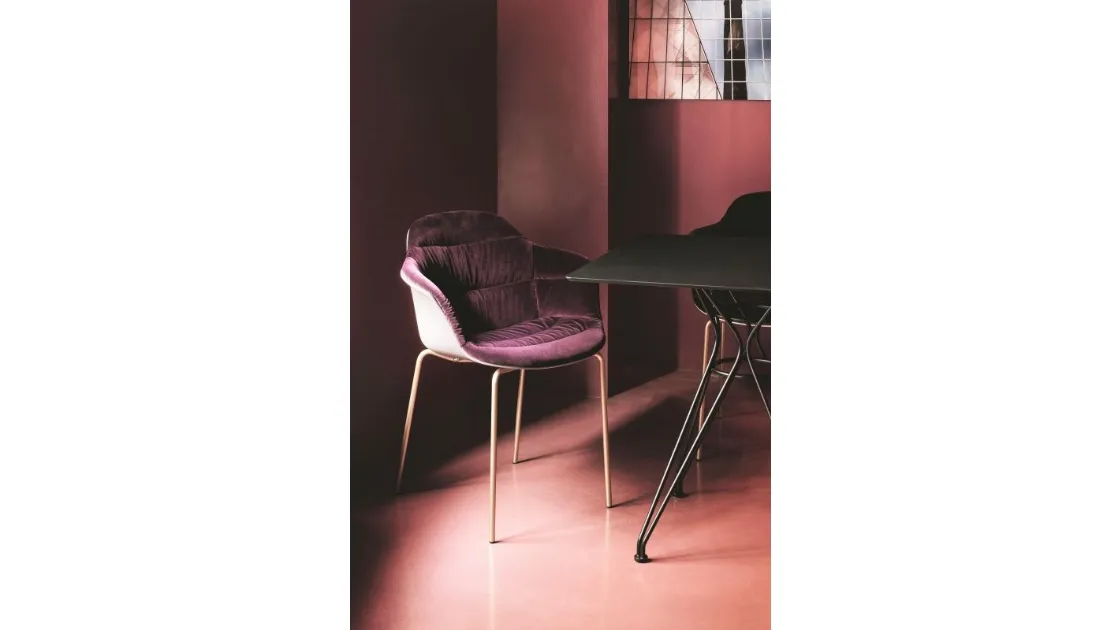 Sedia Mood Rivestita di Bontempi