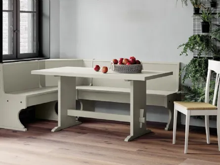 Tavolo Fratino in legno impiallacciato di Arredo3