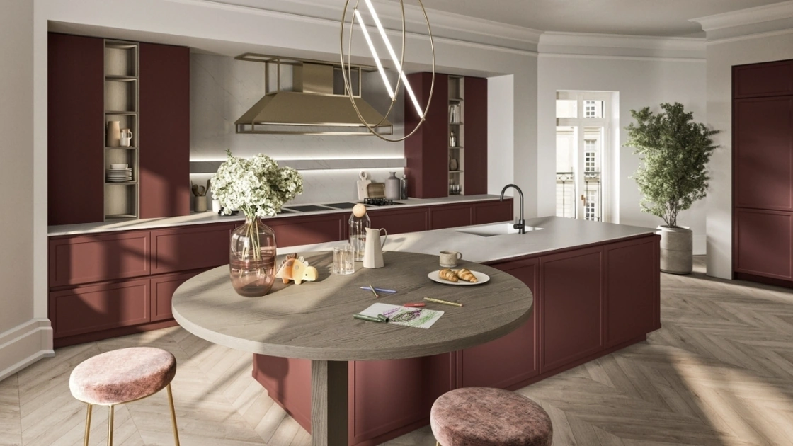 Tavolo snack Plana di Snaidero