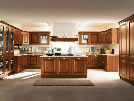 Cucina Classica con isola Castellana 05 di Ar-Tre