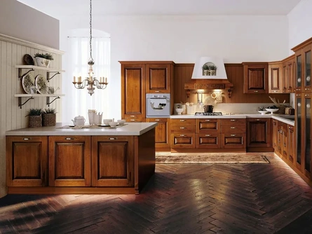 Cucina Classica con penisola Castellana 06 di Ar-Tre