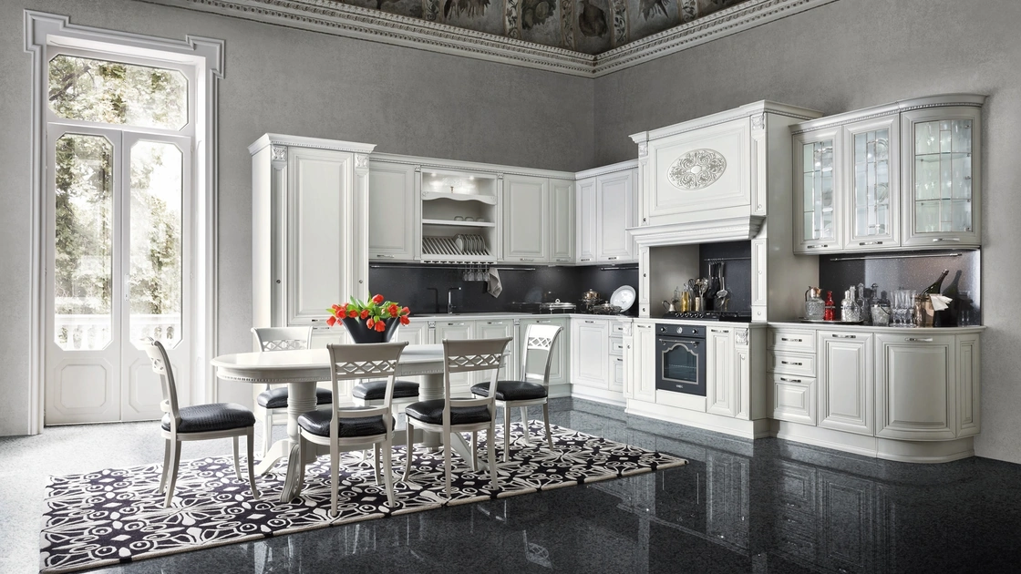 Cucina Classica angolare Ginevra 04 di Ar-Tre