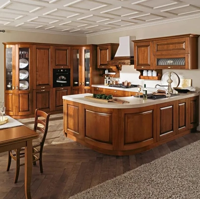 Cucina Classica con penisola Castellana 01 di Ar-Tre