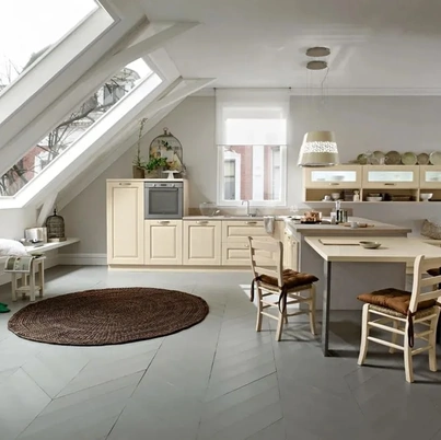 Cucina Classica con penisola I Masselli 06 di Ar-Tre