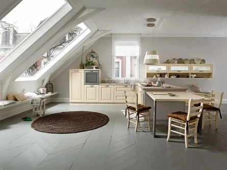 Cucina Classica con penisola I Masselli 06 di Ar-Tre