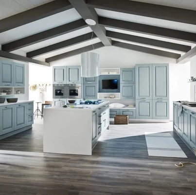 Cucina Classica con isola I Masselli 07 di Ar-Tre