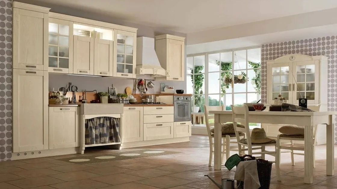 Cucina Classica lineare Signoressa 01 di Ar-Tre