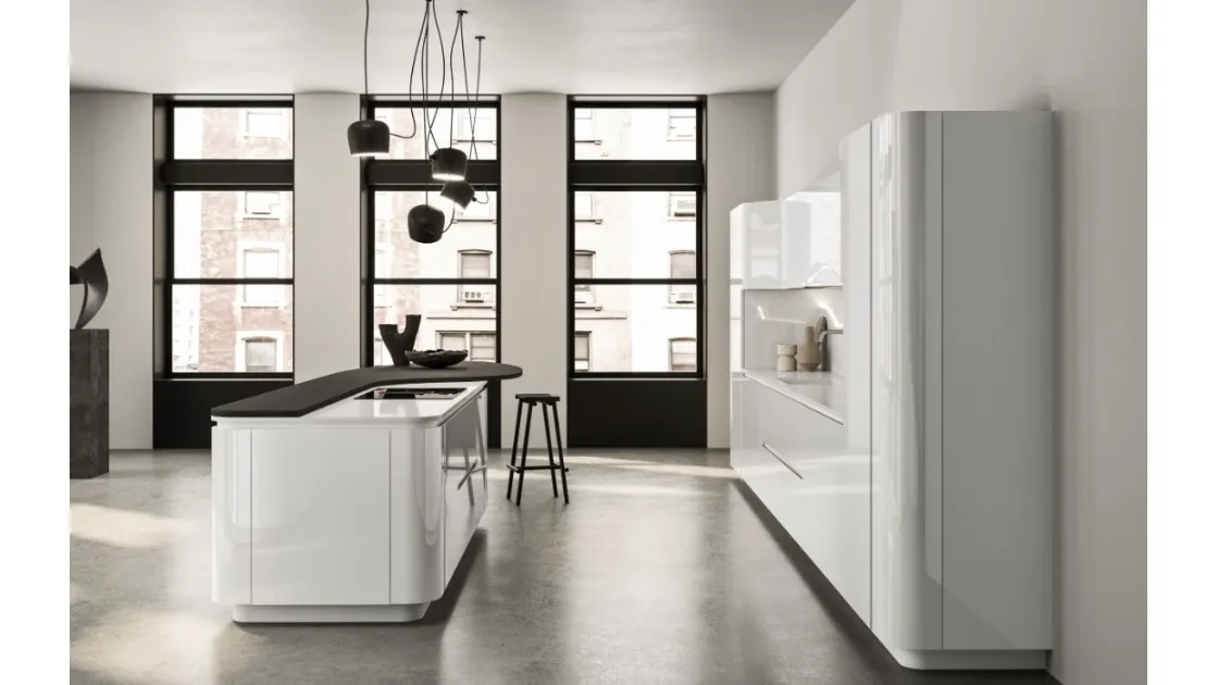 Cucina Design con isola Ola 04 di Snaidero