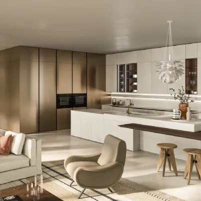 Cucina Design con isola Elementi 01 di Snaidero
