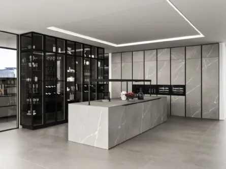 Cucina Design con isola Elementi 02 di Snaidero