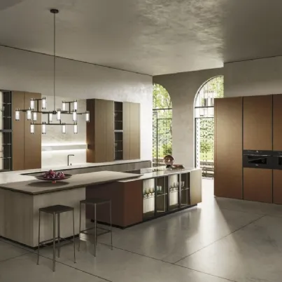 Cucina Design con penisola Way 03 di Snaidero