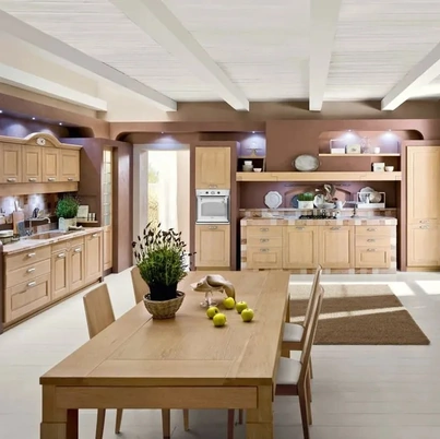 Cucina angolare in Muratura Duchessa 01 di Ar-Tre