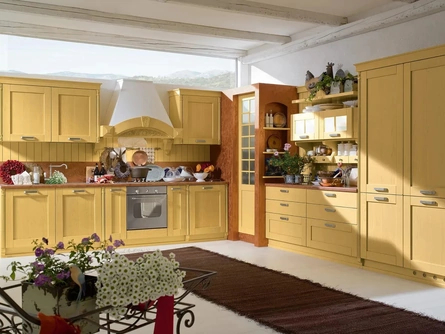 Cucina angolare in Muratura Signoressa 03 di Ar-Tre