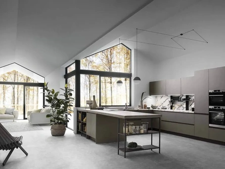 Cucina Moderna con penisola Sky 04 di Ar-Tre