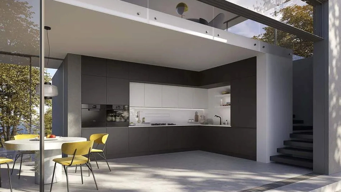 Cucina Moderna angolare Sky 07 di Ar-Tre