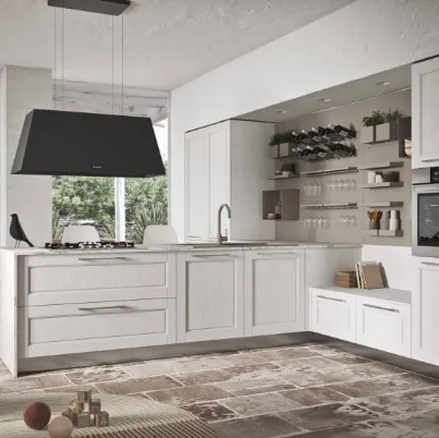 Cucina Moderna lineare Cloe 01 di Ar-Tre