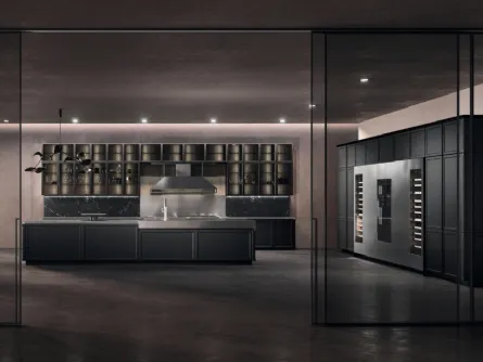 Cucina Moderna con isola Frame 02 di Snaidero