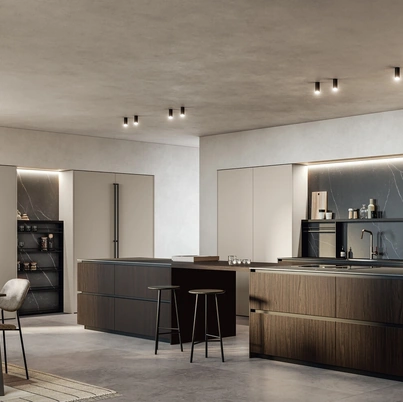 Cucina Moderna con isola Kalì 04 di Arredo3