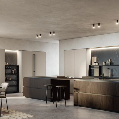 Cucina Moderna con isola Kalì 08 di Arredo3