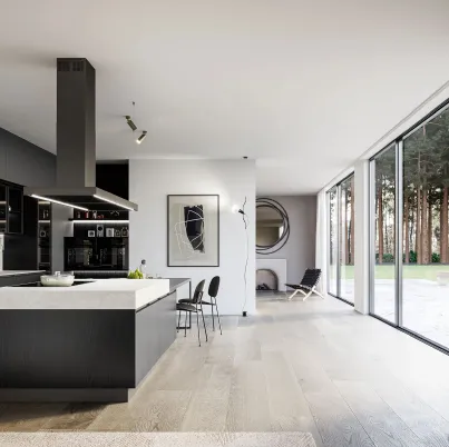 Cucina Moderna Kalì 11 con isola di Arredo3