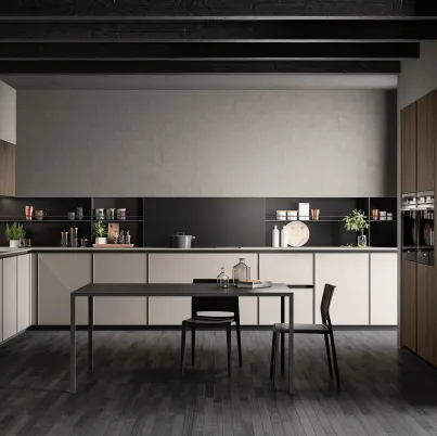 Cucina Moderna Kronos 04 angolare di Arredo3