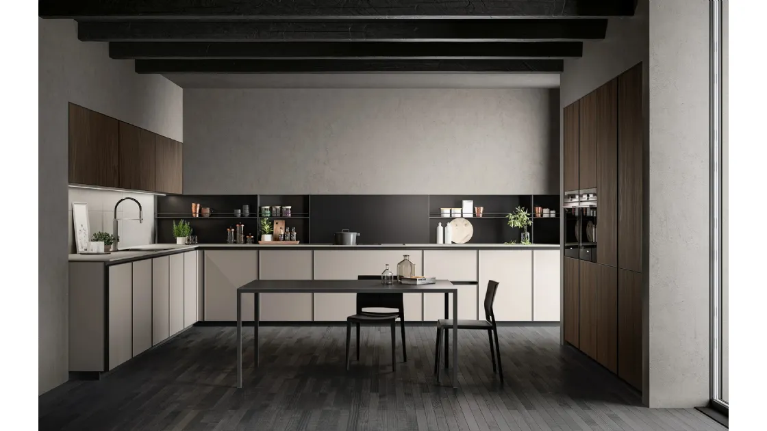 Cucina Moderna Kronos 04 angolare di Arredo3