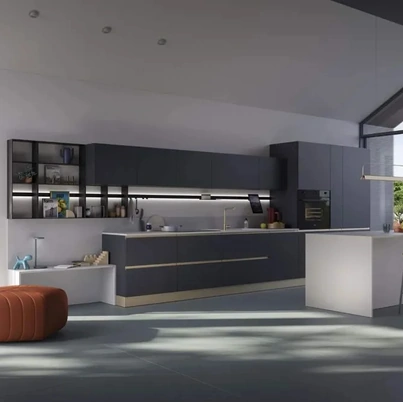 Cucina Moderna con isola Sky 02 di Ar-Tre