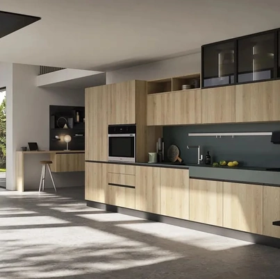 Cucina Moderna lineare Up Design 03 di Ar-Tre