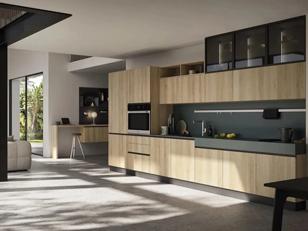 Cucina Moderna lineare Up Design 03 di Ar-Tre