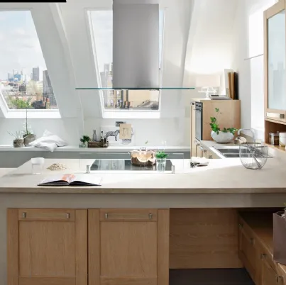 Cucina Moderna angolare in rovere Vanessa di Ar-Tre